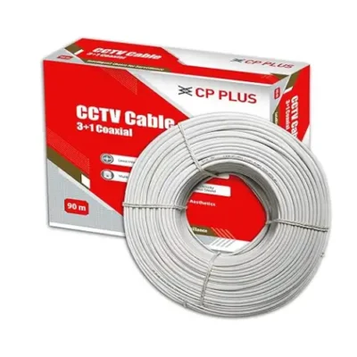 CP Plus 3+1 CCTV Cable, 90Mtr (CP-ECC-90RS)