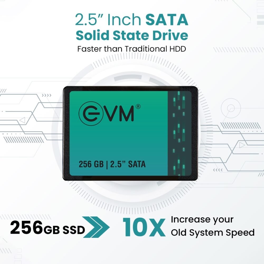 EVM 256GB SSD, 2.5 Inch SATA - 3 Year Warranty - Image 4