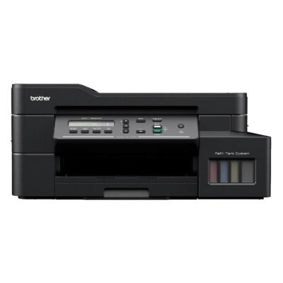 BROTHER AIO Ink Tank Printer with Auto Duplex & ADF, Wi-Fi/Network, A4 (DCP-T820DW) - 1 Year Warranty