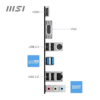 MSI PRO H610 M-E DDR4 Motherboard - Supports 14th/13th/12th Gen (LGA 1700) - Image 4