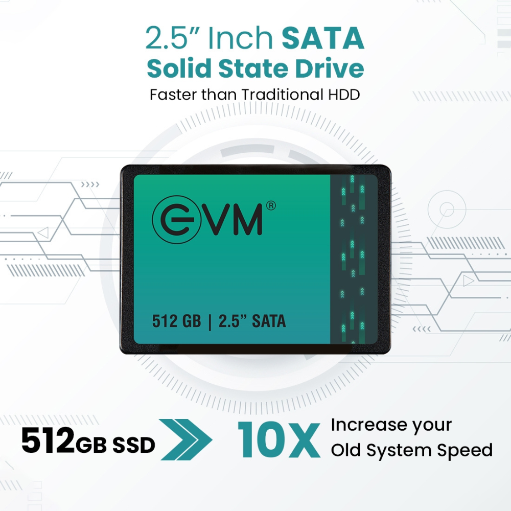 EVM 512GB SSD, 2.5 Inch SATA - 3 Year Warranty - Image 4