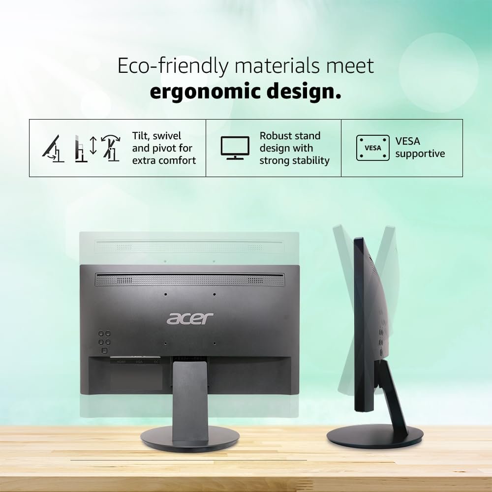 ACER 19.5-Inch Monitor VGA/HDMI (K202QMBI) with 3-Year Warranty - Image 4