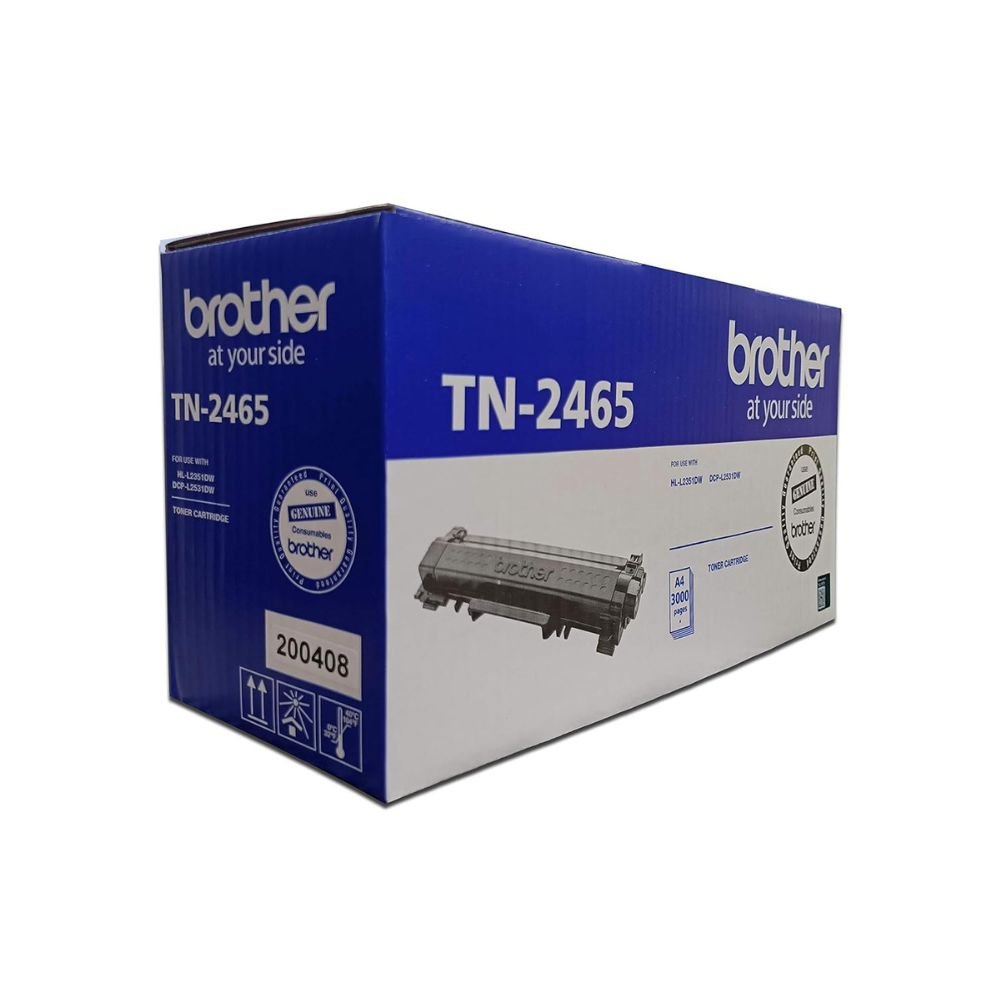 Brother TN-2465 Toner Cartridge - Black, 3000 Pages Yield - Image 2