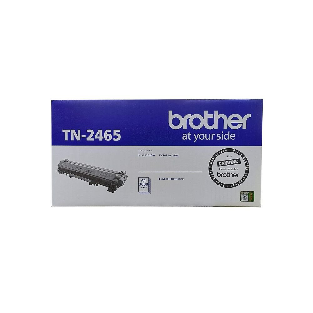 Brother TN-2465 Toner Cartridge - Black, 3000 Pages Yield