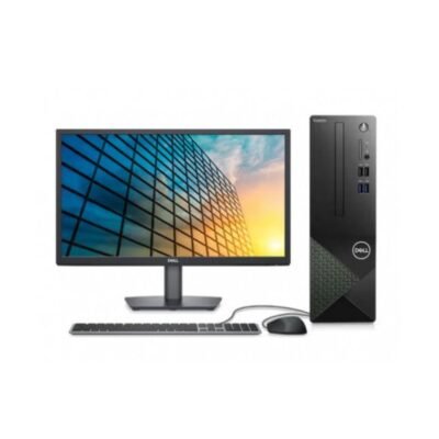 Dell Vostro 3030 SFF Desktop, i3-14100, 8GB DDR5, 512GB SSD, Wi-Fi 6, Bluetooth, Win 11 + MS Off 24, with 19.5" LED E2020H monitor, McAfee 15M (OVD3030S40023RINB3O) 3-Year Warranty