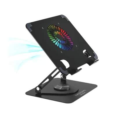 iVOOMi Laptop Stand 360 Adjustable with Windy Cooling