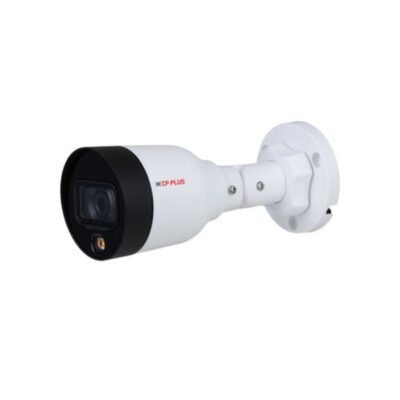 CP PLUS 2MP Full-Color Guard+ Network IP Bullet Camera - 30m, Built-in LED, PoE, IP67 (CP-UNC-TA21L2-GP-V3) 2-Year Warranty